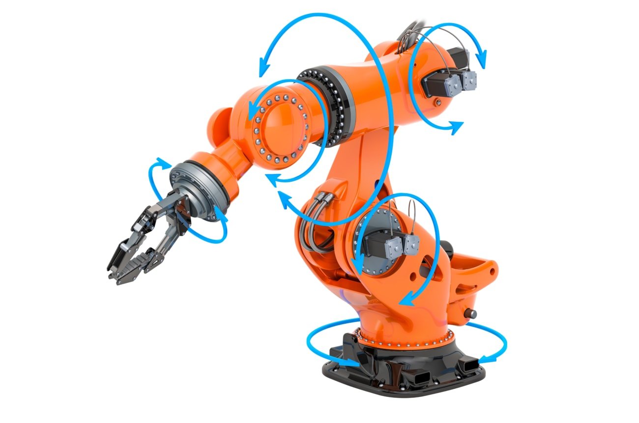 Six-axis robotic arm project
