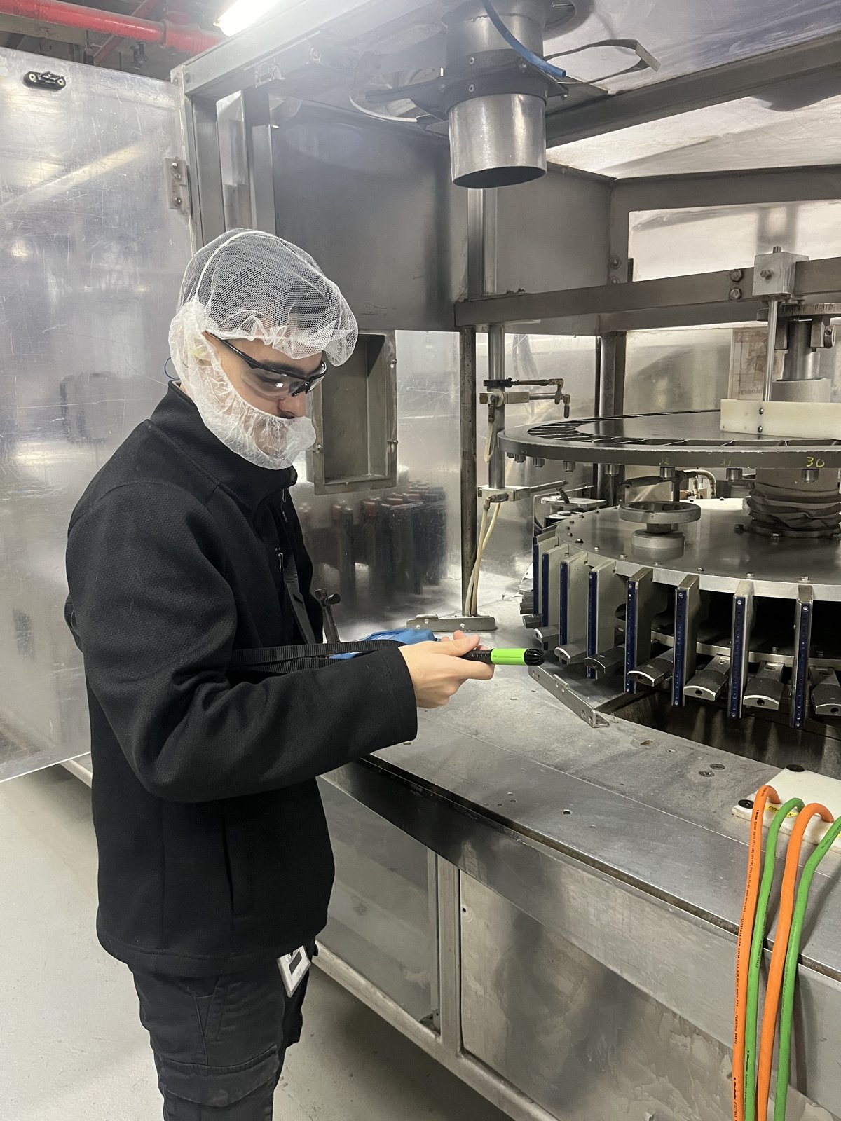 Production line quality inspection